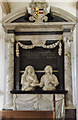 SK9239 : Monument to Sir John and Alicia Brownlow, Ss Peter & Paul church, Belton by Julian P Guffogg