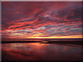 SH5523 : Llyn Peninsula in the distance from Benar Beach by I Love Colour