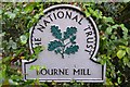 TM0023 : National Trust Sign by Keith Evans