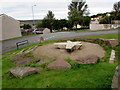 SO2509 : Unnamed public artwork,  Upper Woodland Street, Blaenavon by Jaggery