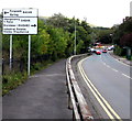 SO2508 : Directions sign alongside the A4043, Blaenavon by Jaggery