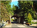 TQ0296 : Railway bridge, Chorleywood by Malc McDonald