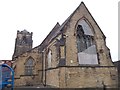 SE1832 : Former St Mary's Church - rear view - off Pawson Street by Betty Longbottom