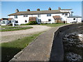 TR0567 : The former coastguard cottages at Shellness by Marathon