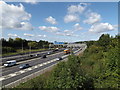 TQ5791 : M25 London Orbital Motorway by Geographer