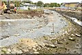 J3674 : Connswater path works, Belfast - October 2015(2) by Albert Bridge