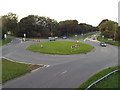 TL1304 : Roundabout at Chiswell Green by Malc McDonald