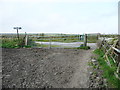 SE0711 : Gate on Meltham Bridleway 13/1 at Deer Hill End Road, Meltham by Humphrey Bolton