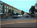 TQ2873 : Byrne Road, Balham, at dusk by Malc McDonald