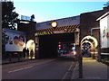 TQ2873 : Railway bridge, Balham by Malc McDonald