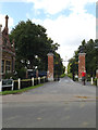 TM1857 : Park Gate on Oak Walk by Geographer