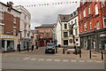 SJ0566 : Crown Square, Denbigh by Jeff Buck