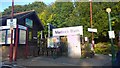 SK2958 : Matlock Bath railway station by Steven Haslington