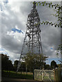 TM1164 : Electricity Pylon off Tower Lane by Geographer