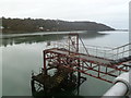 SH5873 : Bangor Pier landing stage by Oliver Mills