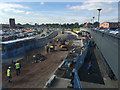 SP3880 : Remodelling the bus bays, University Hospital, Walsgrave, Coventry by Robin Stott