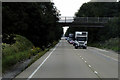 TF9412 : Bridge over the A47, East of Wendling by David Dixon