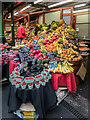 TQ3280 : Fruit and Vegetable Stall, Borough Market, London SE1 by Christine Matthews