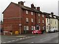 SO5174 : Three-storey houses, Lower Galdeford, Ludlow by Jaggery