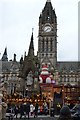 SJ8398 : Albert Memorial, Albert Square, Christmas Market & Town Hall by N Chadwick