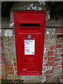 TM0532 : Castle Hill Postbox by Geographer