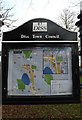 TM1179 : Diss Town Map at Diss Park by Geographer