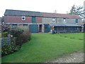 SE6865 : Farm buildings north of High Street by Christine Johnstone