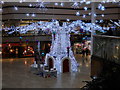 TL1998 : Christmas lights in the Queensgate Shopping Centre, Peterborough by Paul Bryan