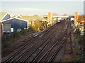 TQ6645 : Railway tracks at Paddock Wood by Malc McDonald