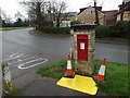 TL3556 : Toft Post Office Edward VII Postbox by Geographer