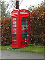 TL3556 : Telephone Box off the B1046 High Street by Geographer