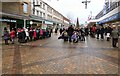 SJ8990 : Carols in Merseyway by Gerald England