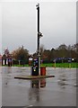 SO8071 : Ticket machine etc. in car park at Riverside Meadows, Stourport-on-Severn by P L Chadwick