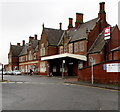 SO5140 : Victorian railway station buildings, Hereford by Jaggery