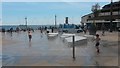 SZ0890 : Bournemouth: new water feature at the Pier Approach by Chris Downer