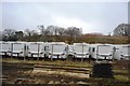 TQ0947 : Caravans parked by N Chadwick