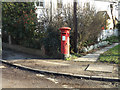 TL1412 : East Common George V Postbox by Geographer