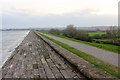 ST4353 : Cheddar Reservoir at Portmeade Drove by Nigel Mykura