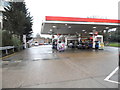 TQ2742 : The Esso garage by Brighton Road, Povey Cross by David Howard