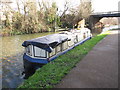 TQ1777 : Rose Alice, narrowboat on Grand Union Canal winter moorings by David Hawgood