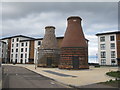 NT3074 : Portobello Pottery kilns restored by M J Richardson