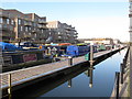 TQ1777 : Norma Dorothy and Kilbreck, narrowboats in Brentford Lock basin by David Hawgood