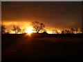 SO8742 : Sunrise over Bredon Hill by Philip Halling