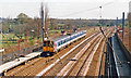 TL2305 : New station on the ECML, Welham Green 1995 by Ben Brooksbank