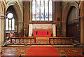 TQ2083 : St Michael & All Angels, Stonebridge - Sanctuary by John Salmon