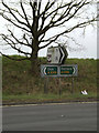 TM0481 : Roadsigns on the A1066 Diss Road by Geographer