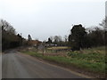 TM0581 : Lopham Road & footpath by Geographer