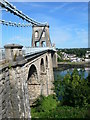 SH5571 : The Menai Suspension Bridge by Eirian Evans