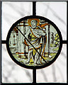 TM0514 : St Edmund, East Mersea - Roundel by John Salmon