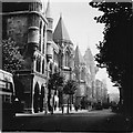 TQ3081 : Royal Courts of Justice and The Strand, about 1937 by Alfred Thomson